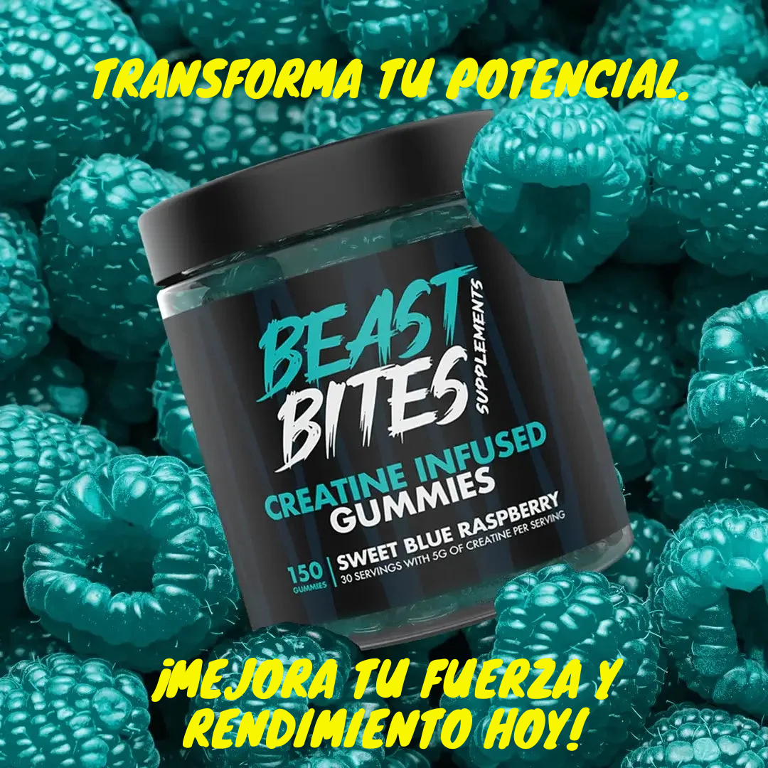 Beast Bites- Las mejores gomitas de creatina
